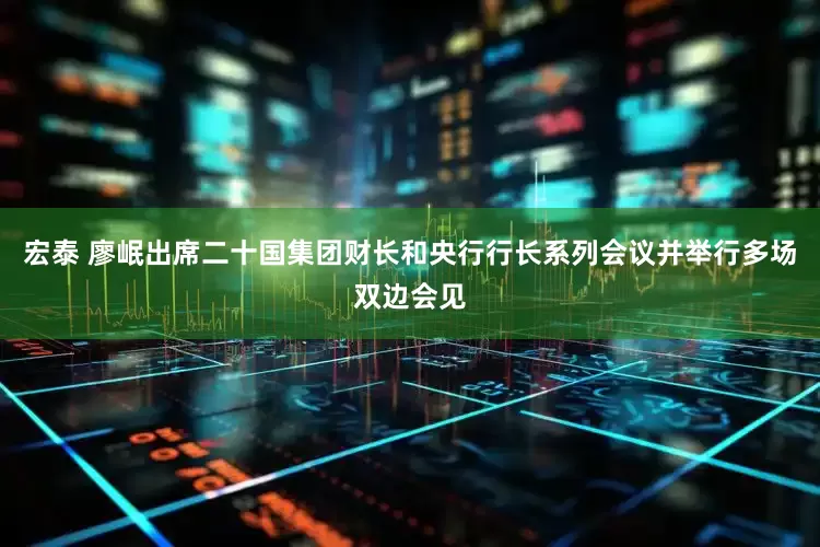 宏泰 廖岷出席二十国集团财长和央行行长系列会议并举行多场双边会见