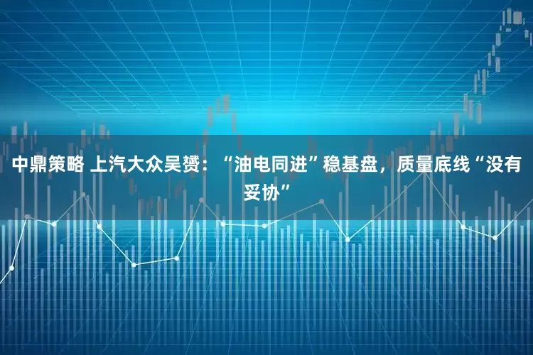 中鼎策略 上汽大众吴赟：“油电同进”稳基盘，质量底线“没有妥协”